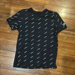 Champion Black Logo Print Men's T-Shirt S